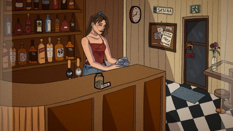 The gameplay area in Call Me Maybe